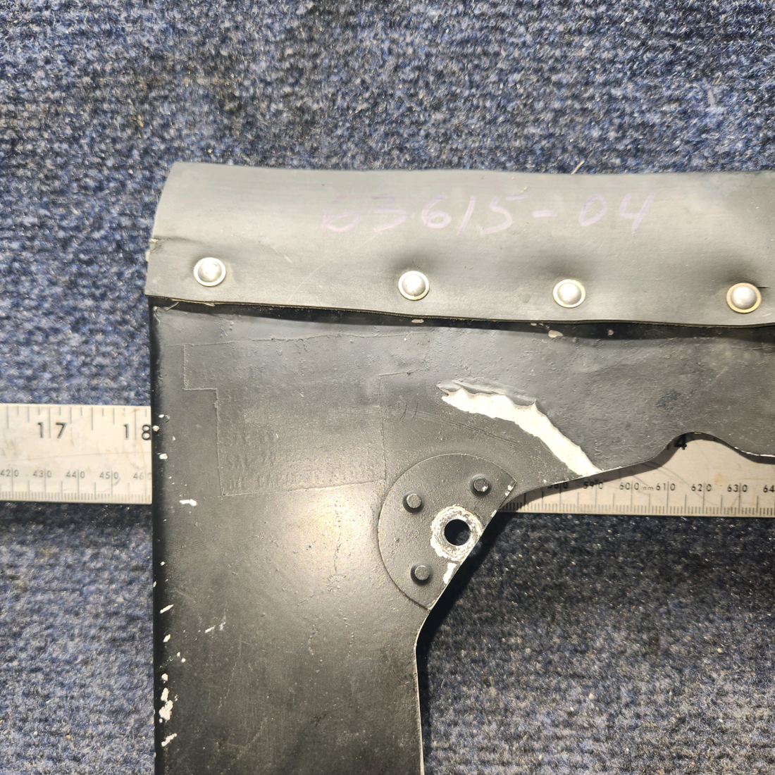 Used aircraft parts for sale, 63615-04 Piper PA28-140 Baffle Right Side Rear
