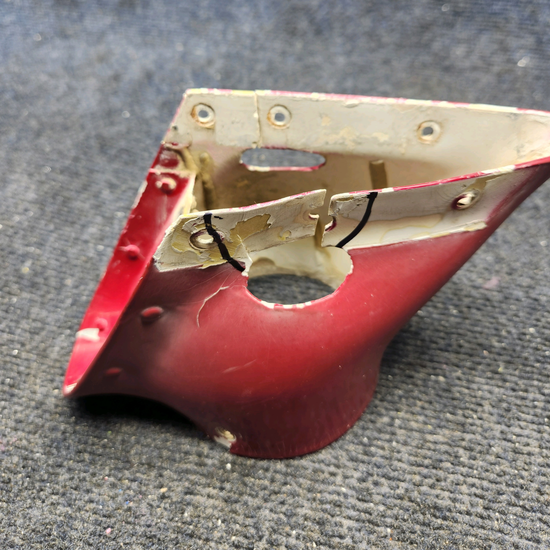 Used aircraft parts for sale, 169-640000-97 Beechcraft A23A Musketeer Custom III VERTICAL STABILIZER TIP