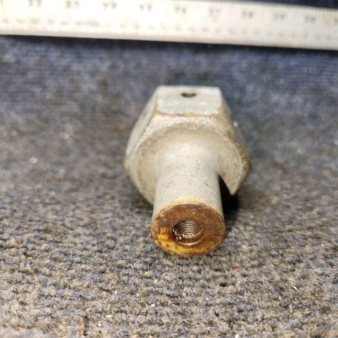 Used aircraft parts for sale, 0441130-2 Cessna 172 Main Gear Axle Fairing Nut (Length: 2.375")