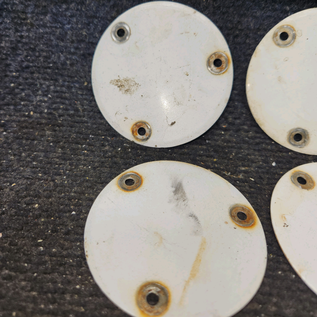 Used aircraft parts for sale, S225-3 cessna 150G Flap Inspection Cover Plates – Set of 6