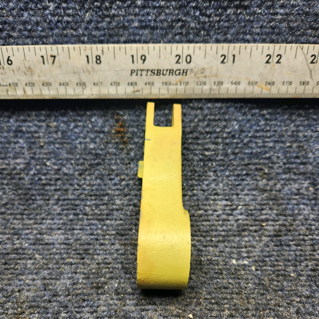 Used aircraft parts for sale, 35-524367-21 Beechcraft F33A RUDDER PEDAL LOWER RH ARM CO-PILOT