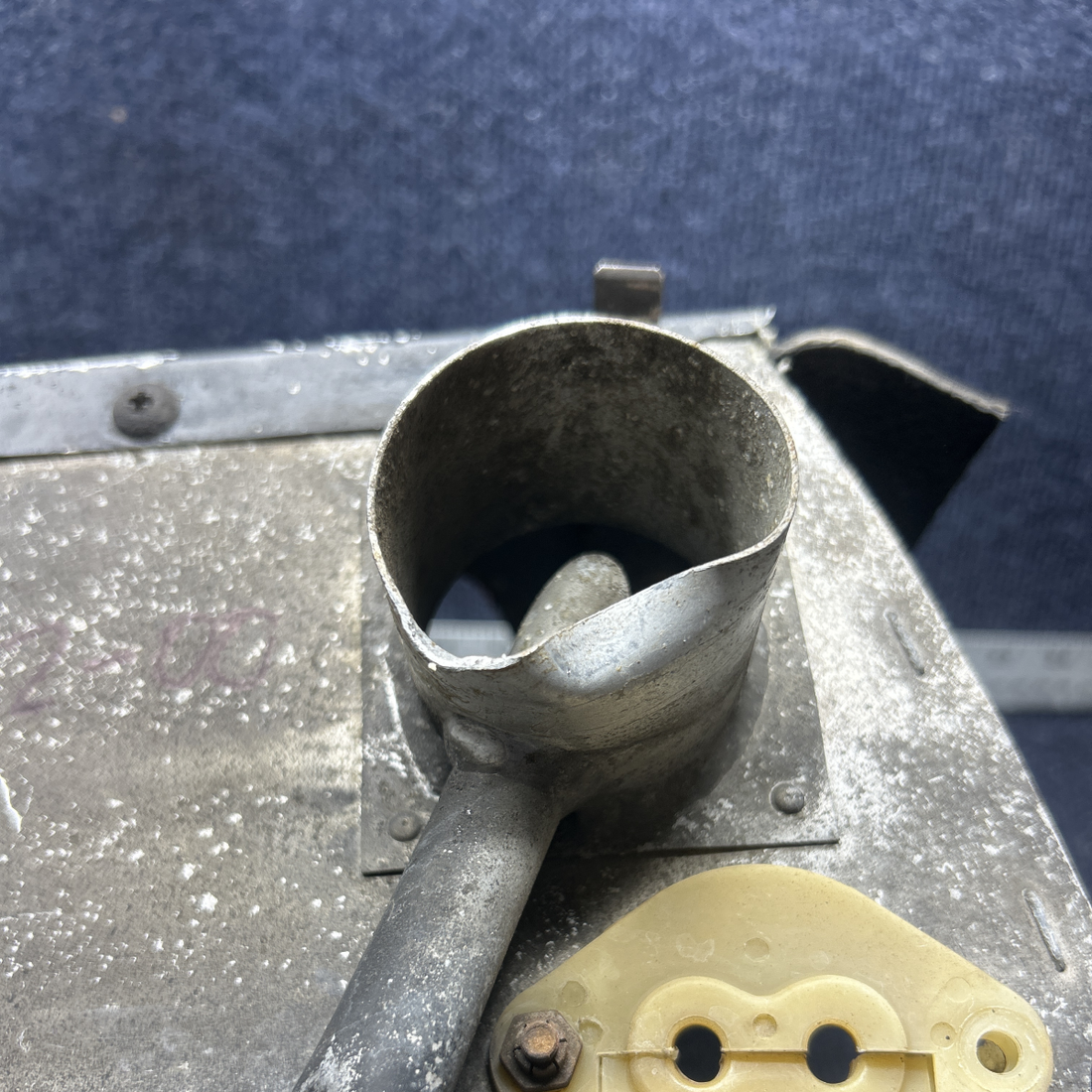 Used aircraft parts for sale, 66722-00 Lycoming O-320 REAR RIGHT BAFFLE