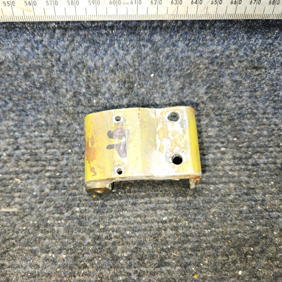 Used aircraft parts for sale, 35-400018-8 BEECHCRAFT F35 Cabin Door Upper Hinge Assembly