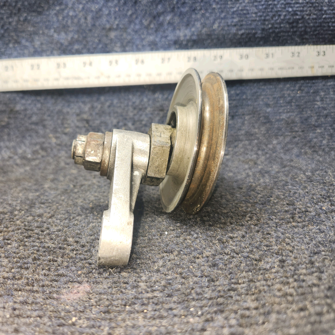 Used aircraft parts for sale, 36A22449 Lycoming Pulley & Shaft Assy-HC-50 Belt