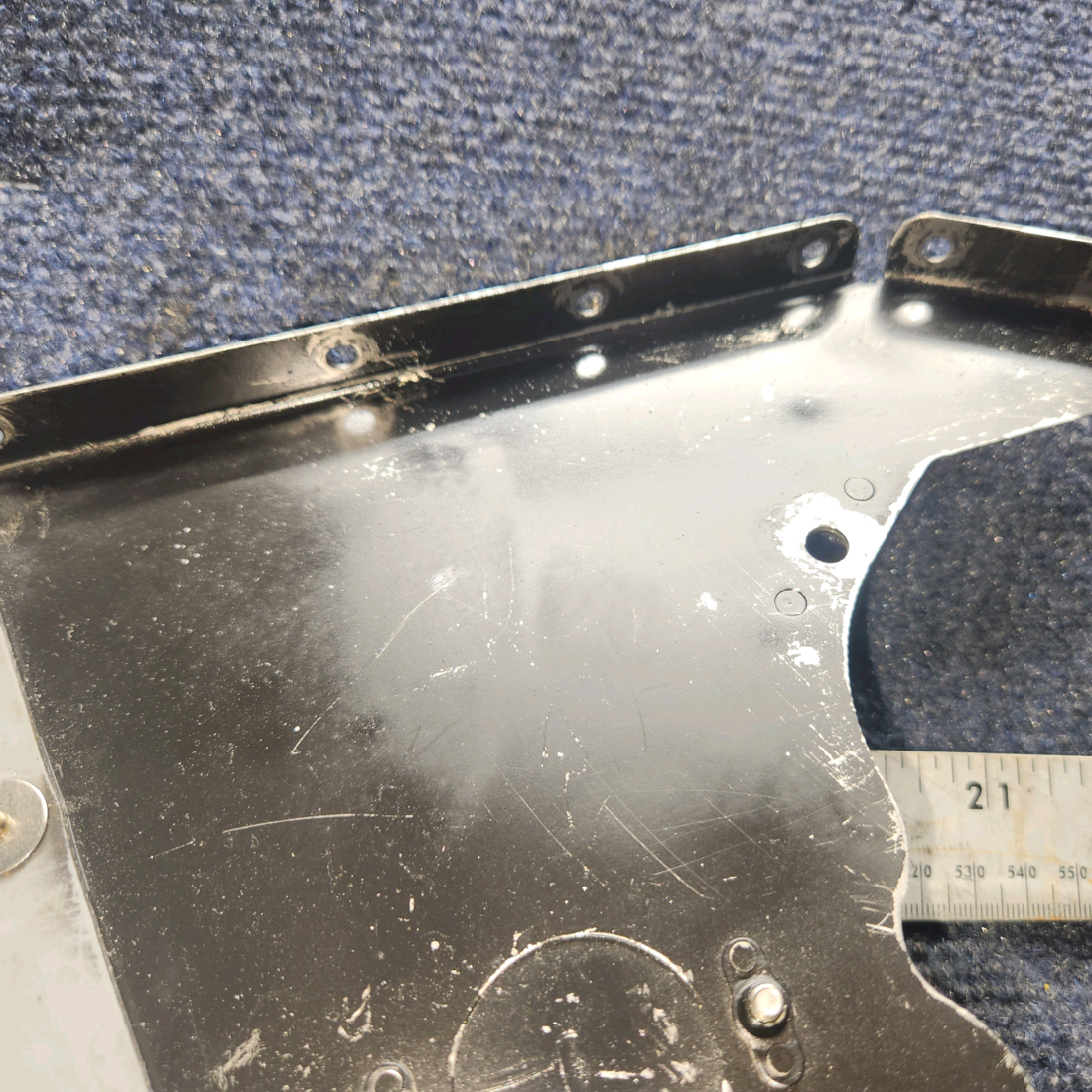 Used aircraft parts for sale, 0555204-1 CESSNA 172K BAFFLE ASSEMBLY #3 CYLINDER