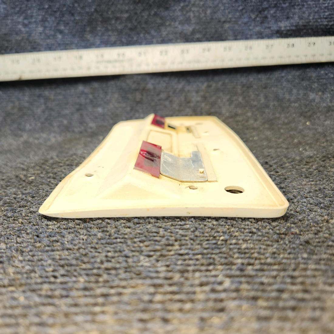 Used aircraft parts for sale, 1213243-3 Cessna 182G Overhead Cabin Light Cover Assembly