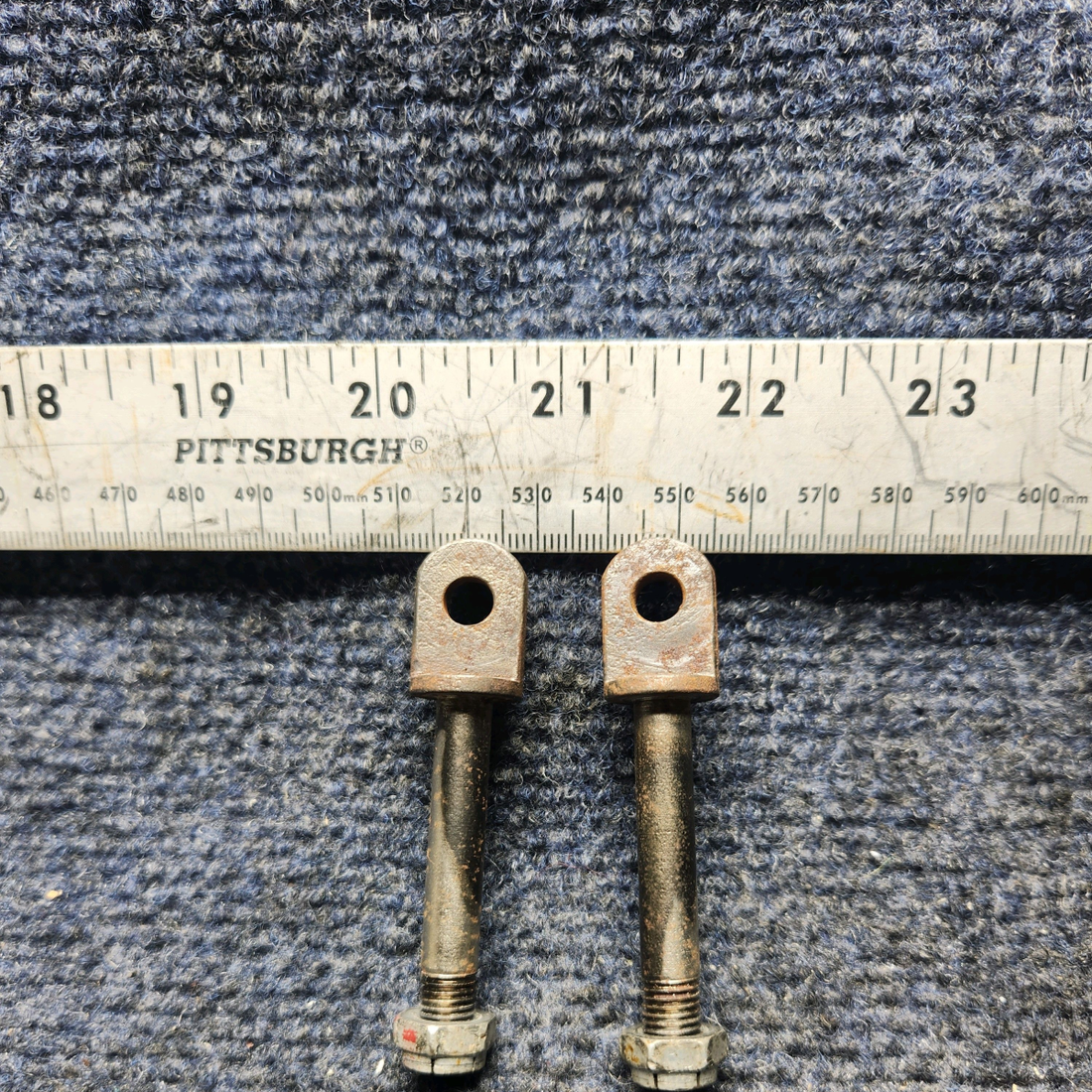 Used aircraft parts for sale, 65567-000 PIPER PA28-140 Bolt Cabin Door Attach - Set of 2