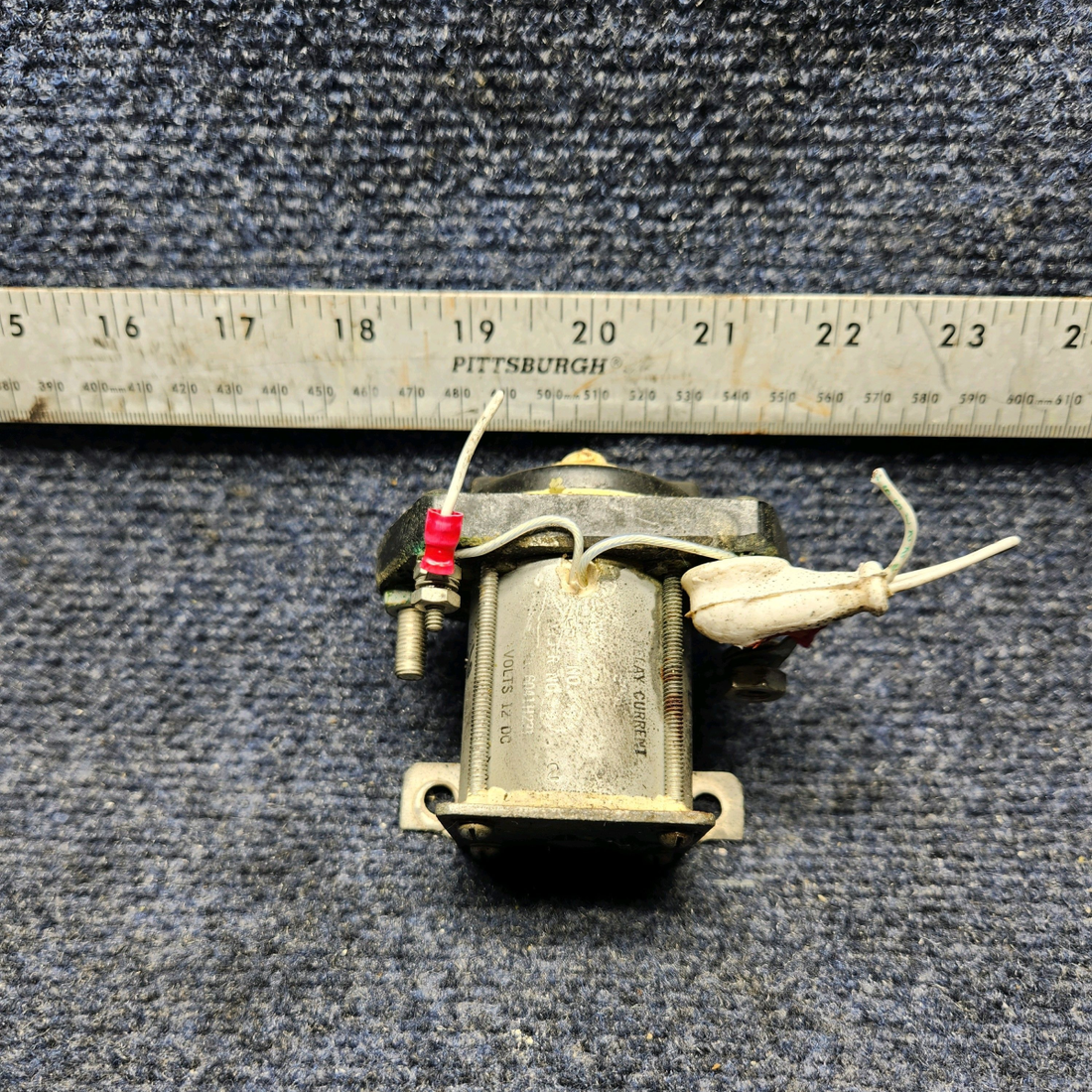 Used aircraft parts for sale, 6041H231 MOONEY M20J CUTLER HAMMER RELAY SOLENOID (VOLTS: 12)