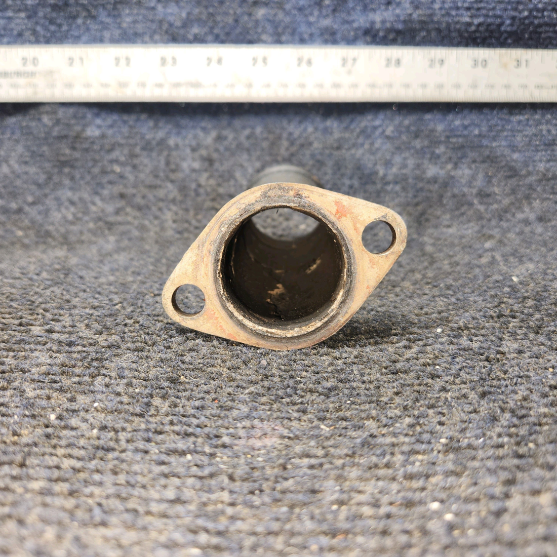 Used aircraft parts for sale, 0550176-57 Cessna 172E Exhaust Curved Riser