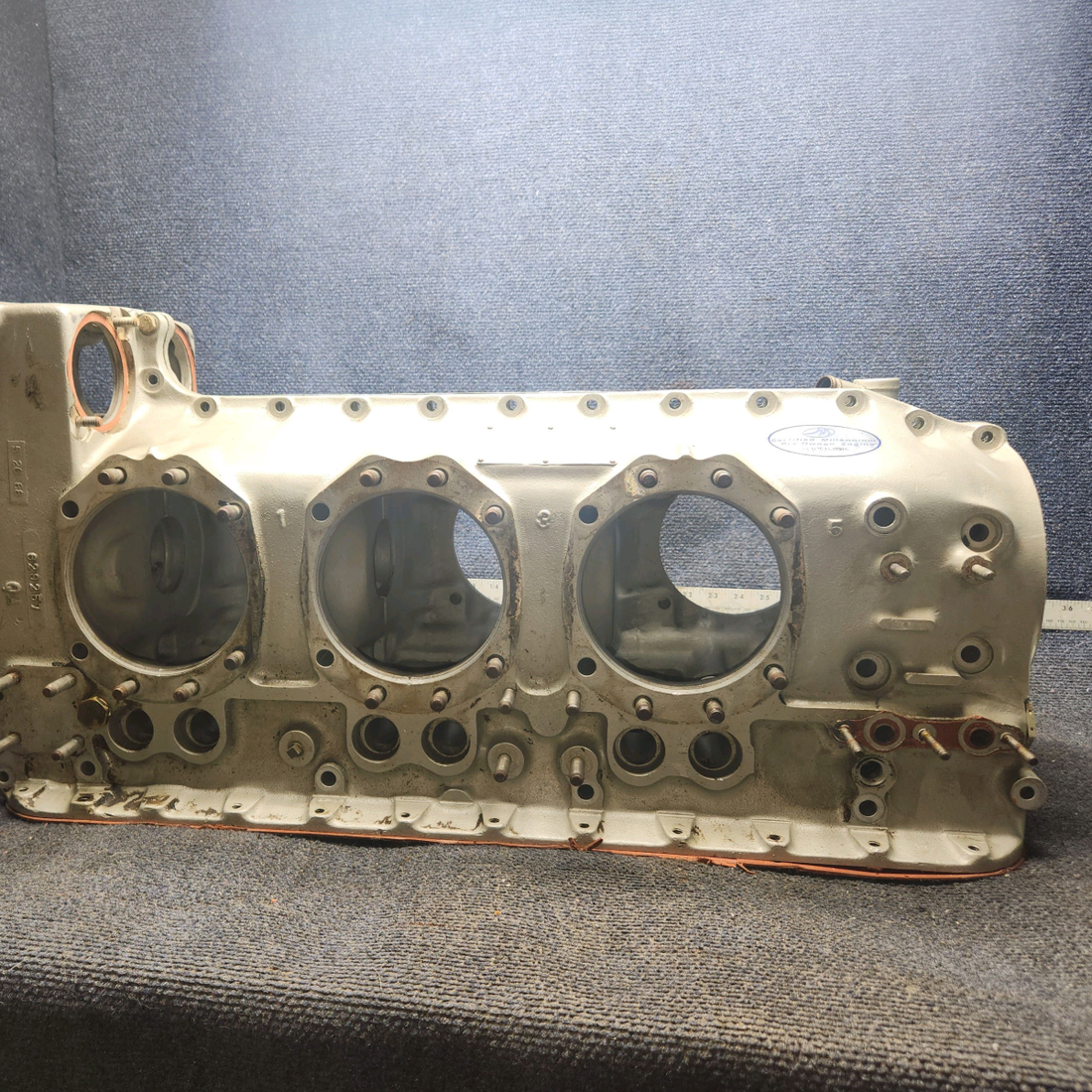 Used aircraft parts for sale, 642159A1 Continental O-470 Cessna 182G Crankcase