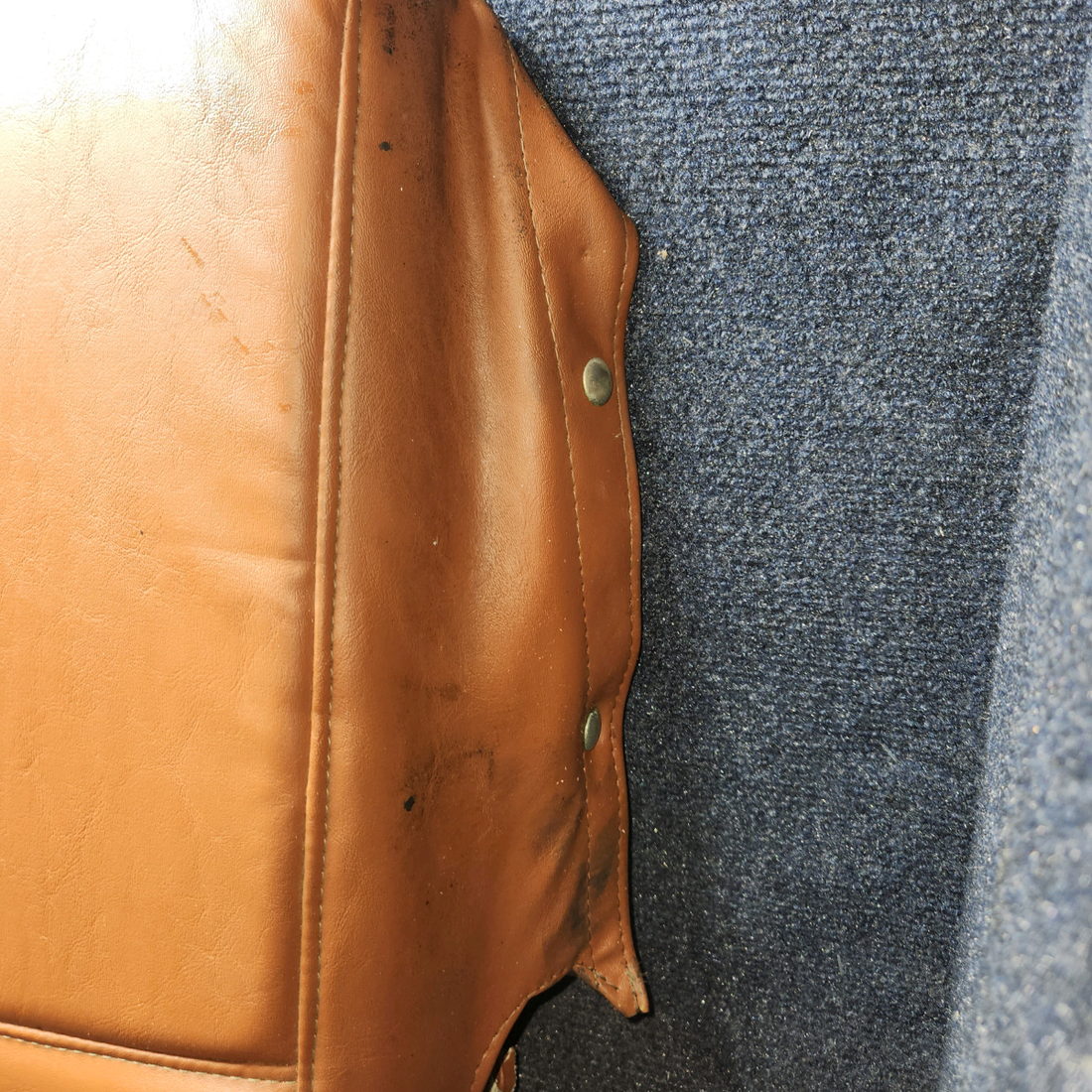 Used aircraft parts for sale, 33-530000-73 Beechcraft 35-33 Aft Seat Cushion Assy Back