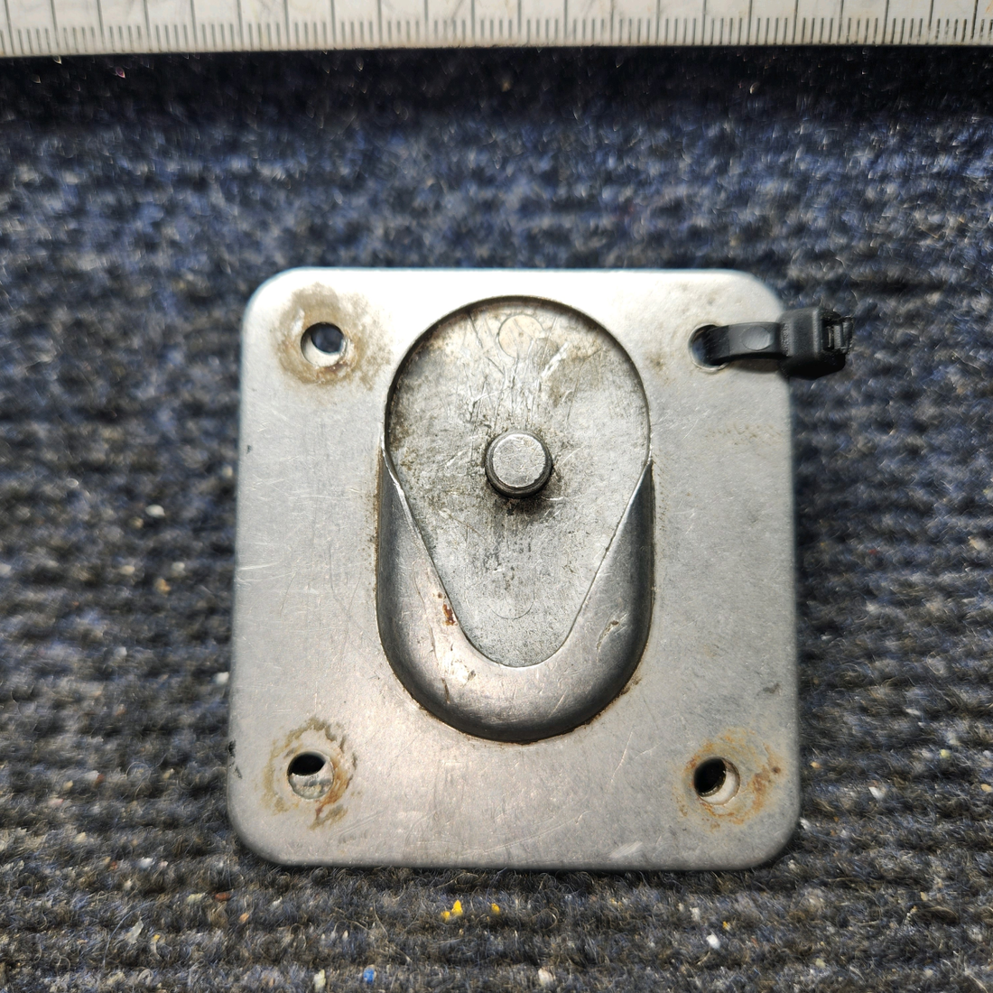 Used aircraft parts for sale, 79781-002 Piper PA32RT-300 Aft Seat Attach Plate