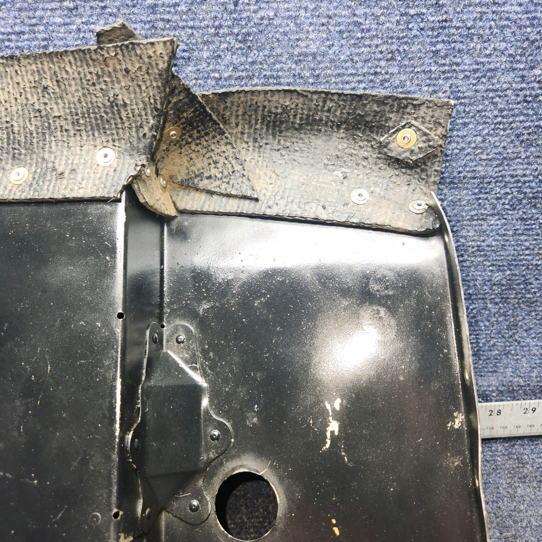 Used aircraft parts for sale, 0555207-1 CESSNA 172K BAFFLE ASSEMBLY, REAR LH