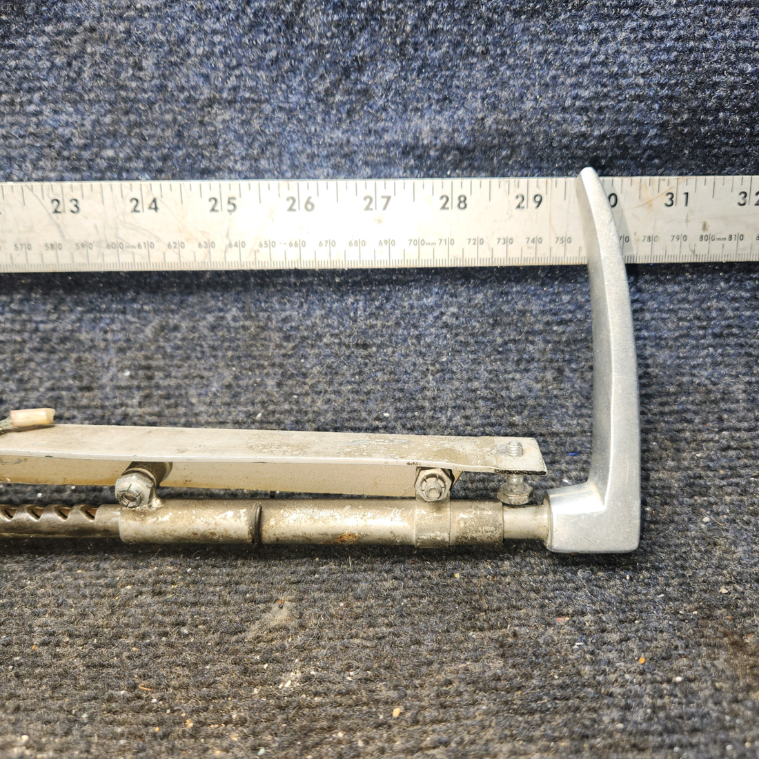 Used aircraft parts for sale, 0813150-55 Cessna 172E Parking Brake Handle Assy