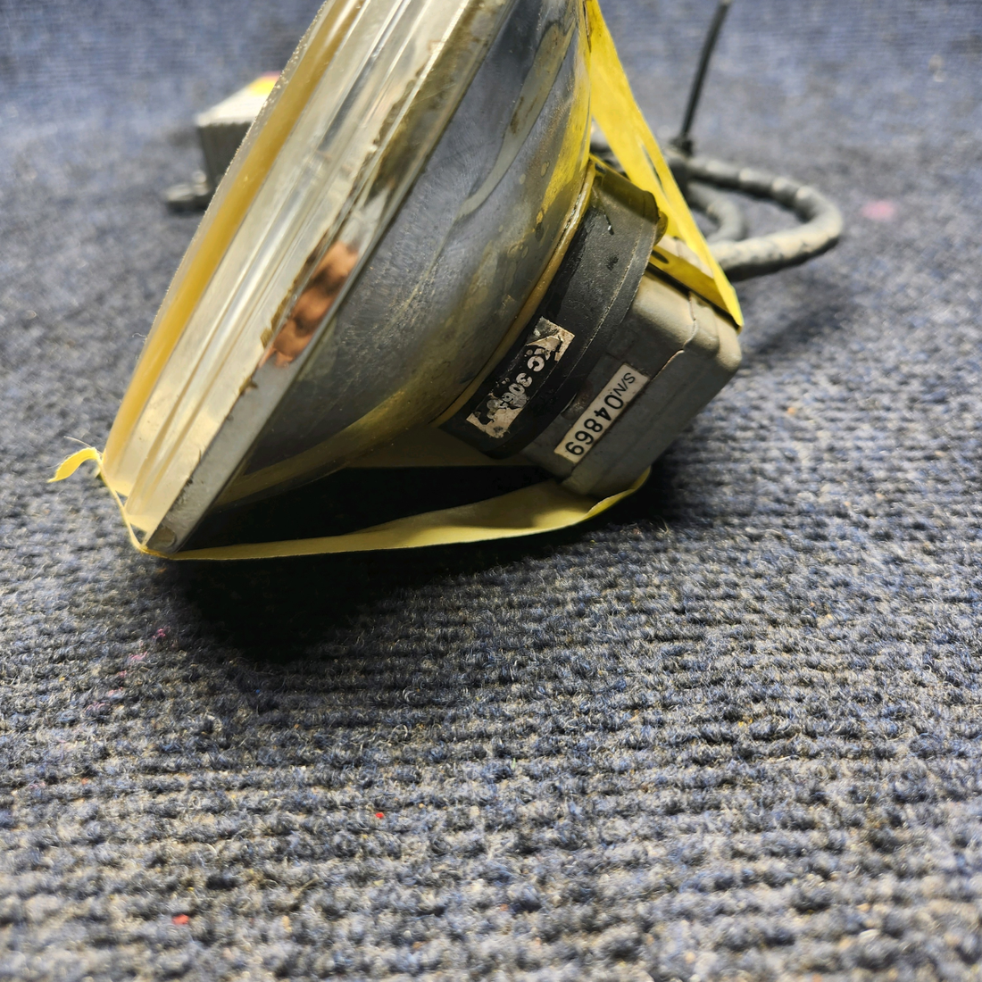 Used aircraft parts for sale, LSM-500-200-114 Beechcraft F33A LOPRESTI HIGH INTENSITY DISCHARGE LIGHT  SET (12V) NOSE LIGHT