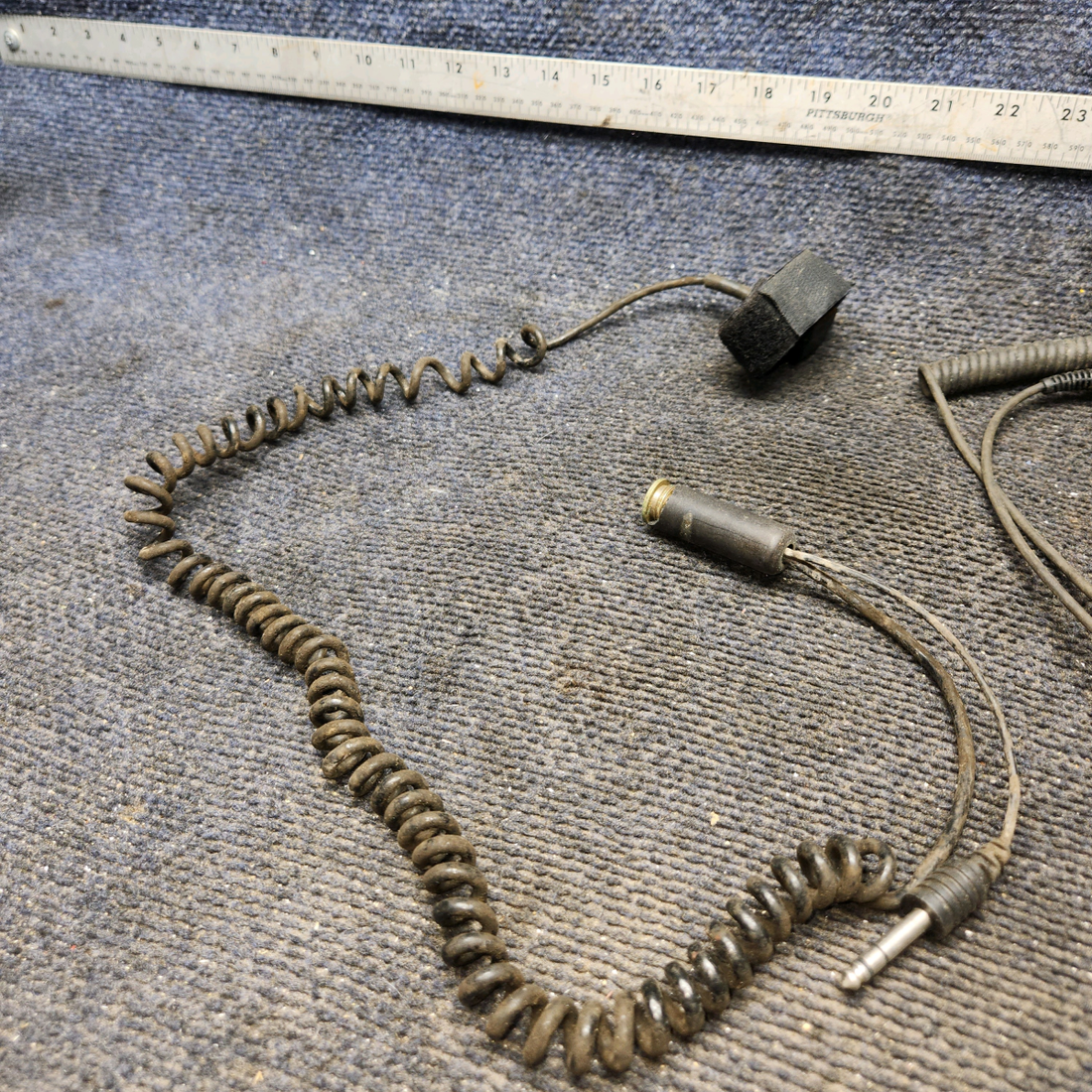 Used aircraft parts for sale, PT-300 Telex Cessna C175 Push-To-Talk Switch Pair