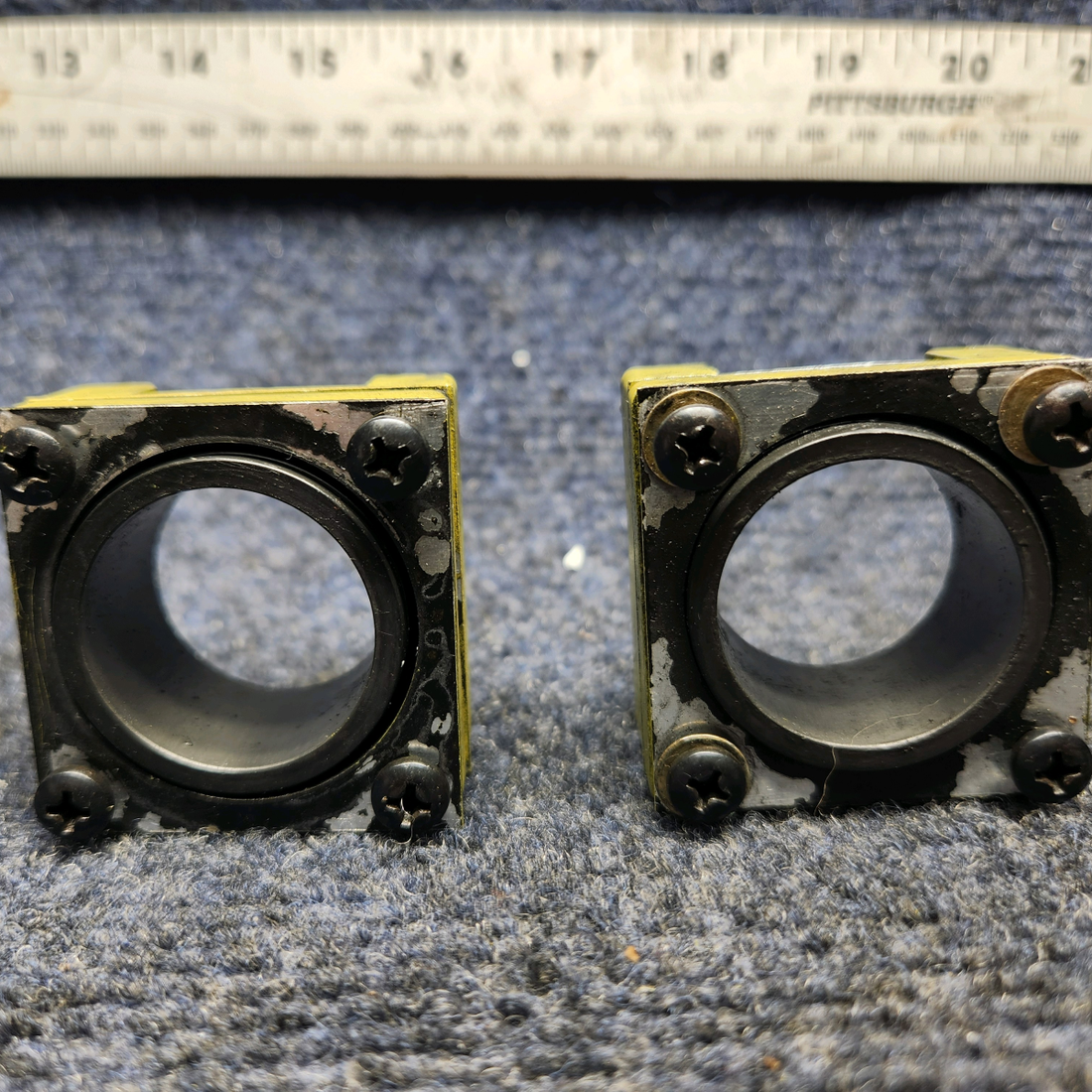 Used aircraft parts for sale, 68272-002, 68272-003 PIPER PA28-161 Warrior III CONTROL WHEEL PLATE W BUSHING "PRICE PER EACH"