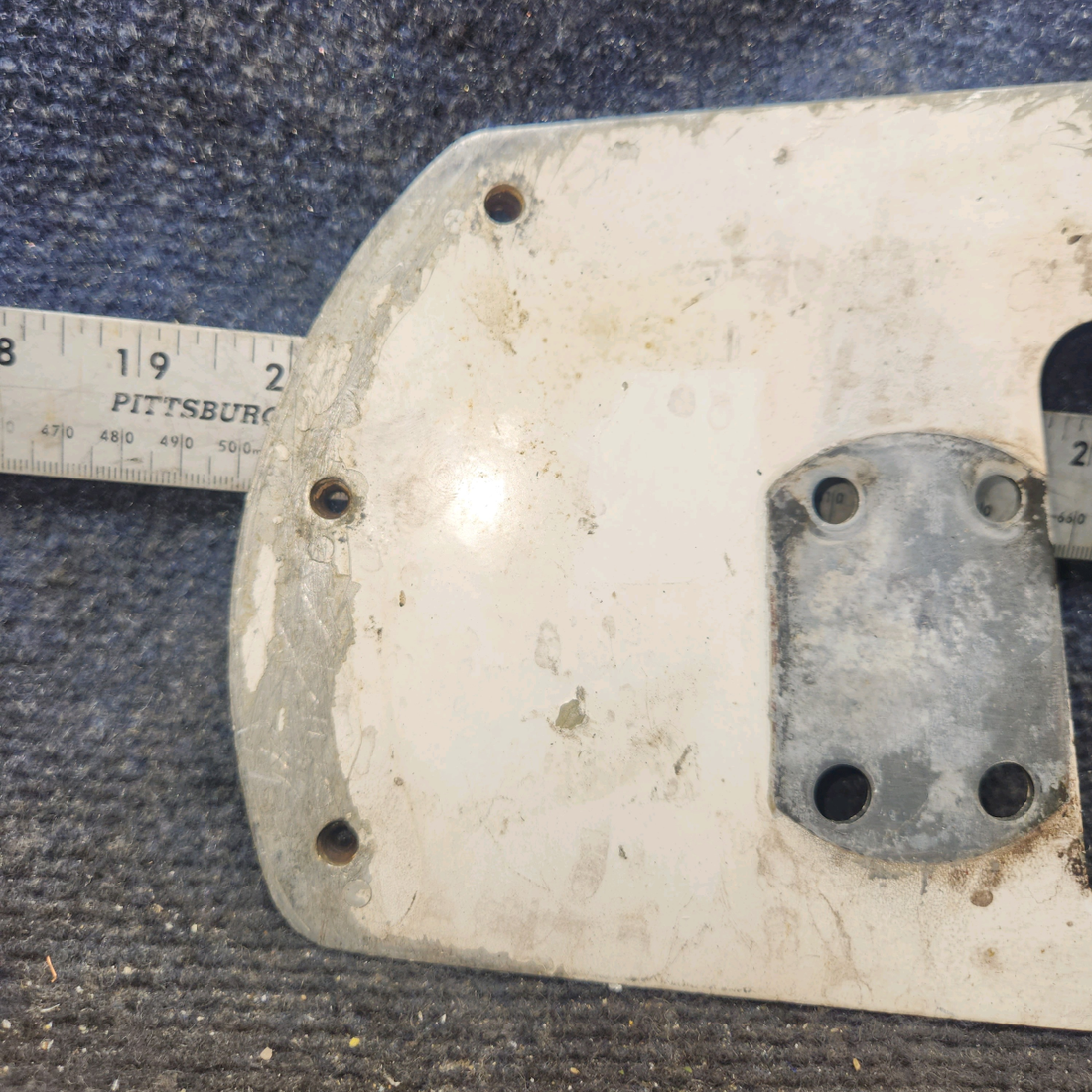 Used aircraft parts for sale, 0441187-1 cessna 150G Main Gear Plate Assembly – LH