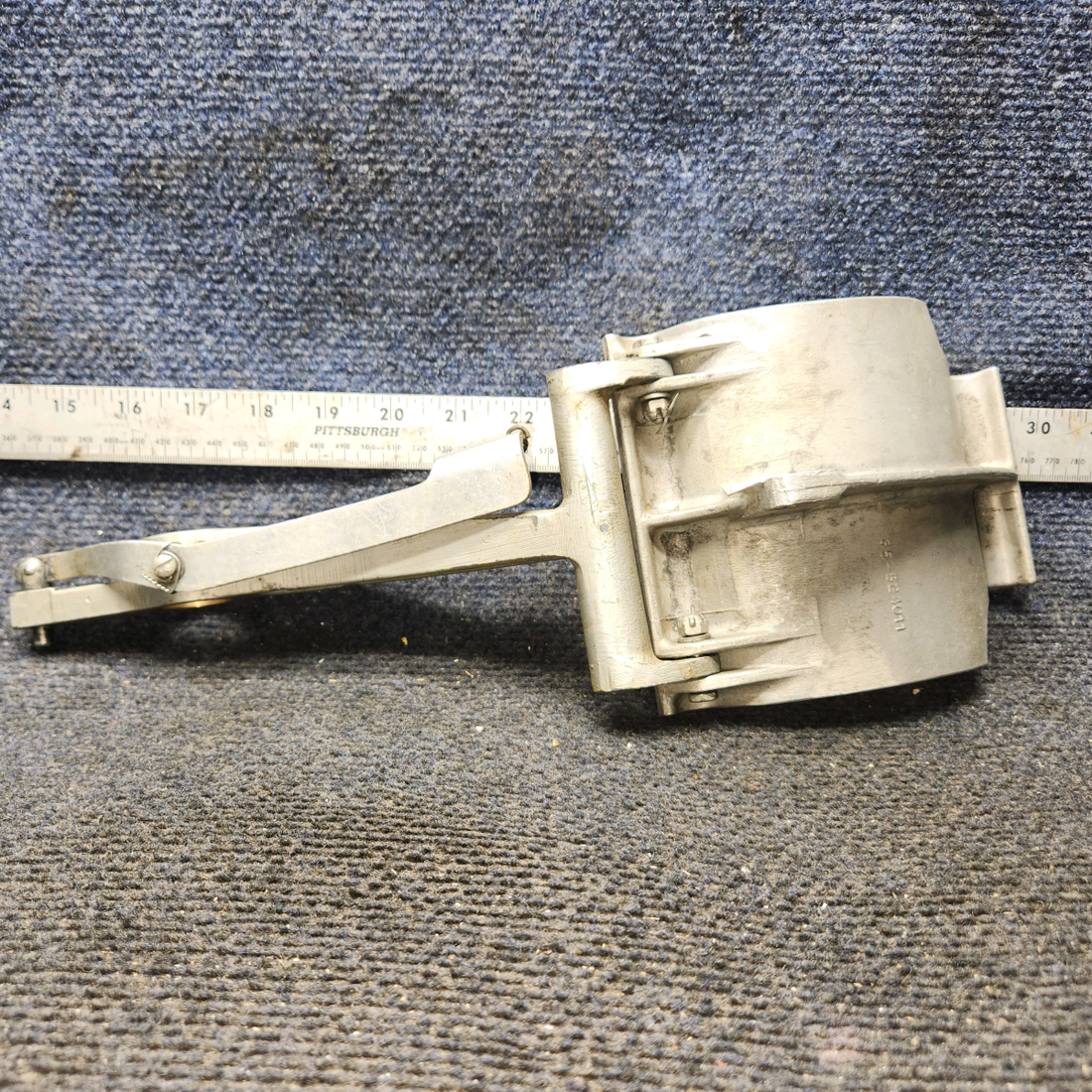 Used aircraft parts for sale, 35-524011, 35-524060-2 BEECHCRAFT F35 Rudder Pedal and Arm