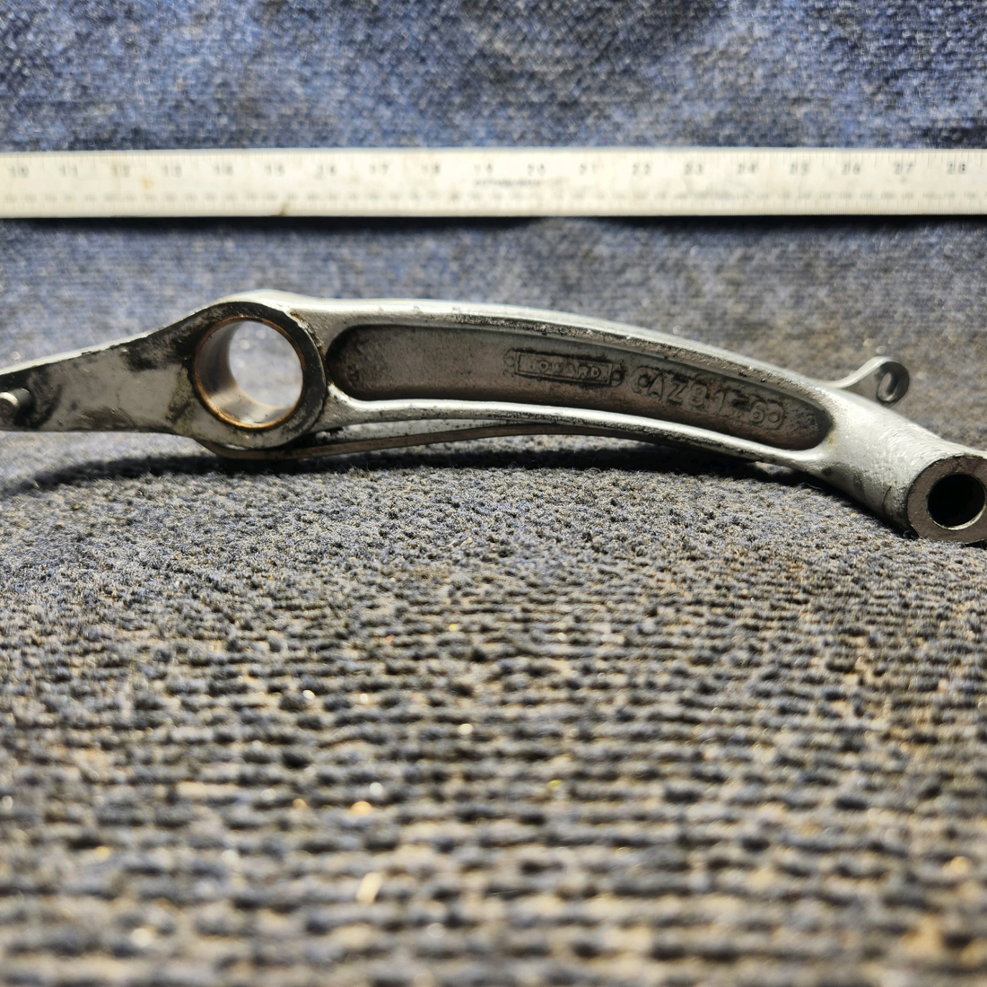 Used aircraft parts for sale, 35-524060-2 Beechcraft 35-33 Rudder Pedal Arm - LH
