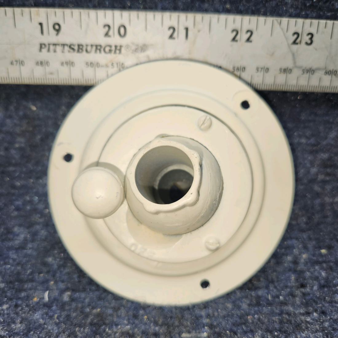 Used aircraft parts for sale, 30957-000 PIPER PA-24-250 Vent Nozzle Assembly (With Knob)