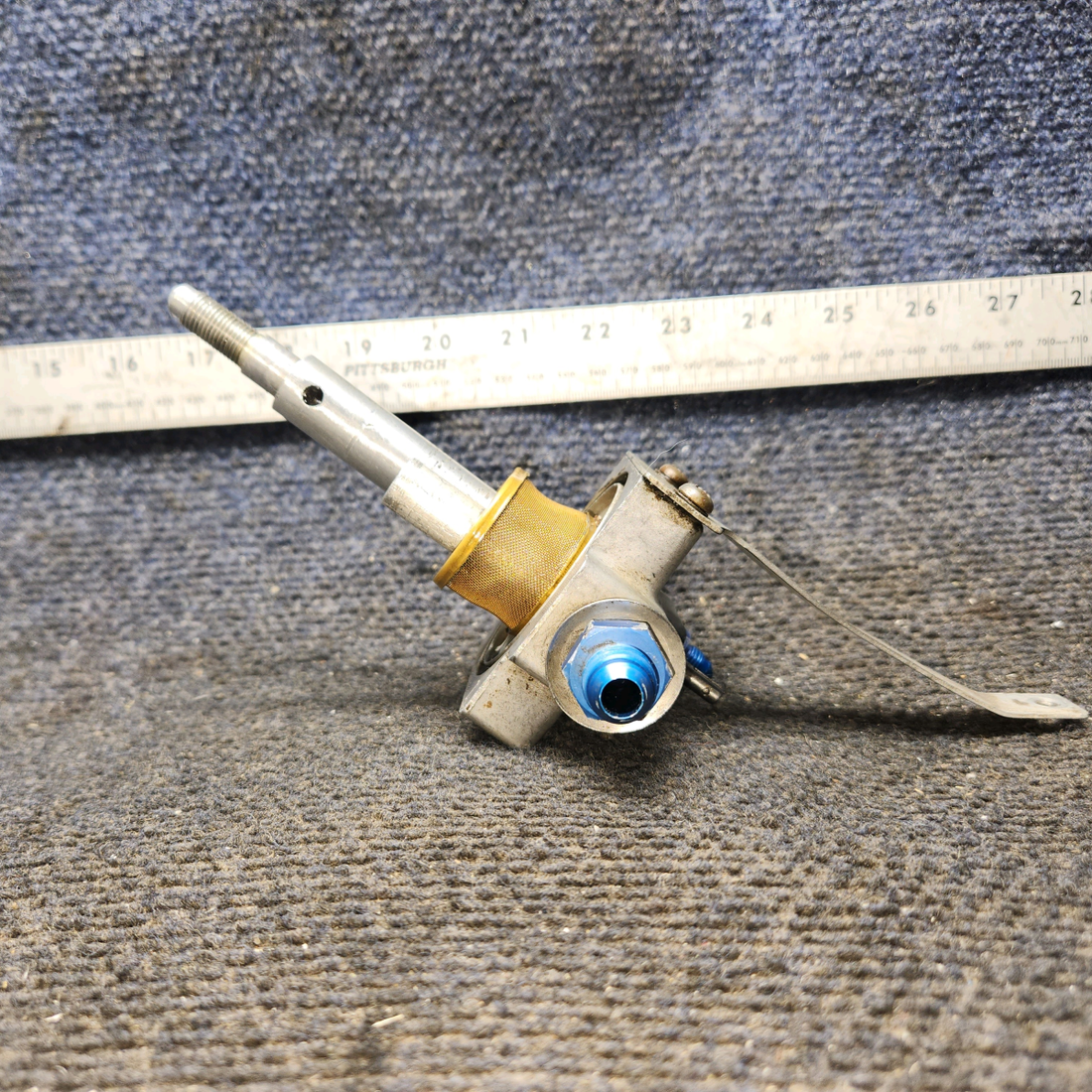 Used aircraft parts for sale, 0756005-1 cessna 150G Fuel Strainer Gascolator Assembly