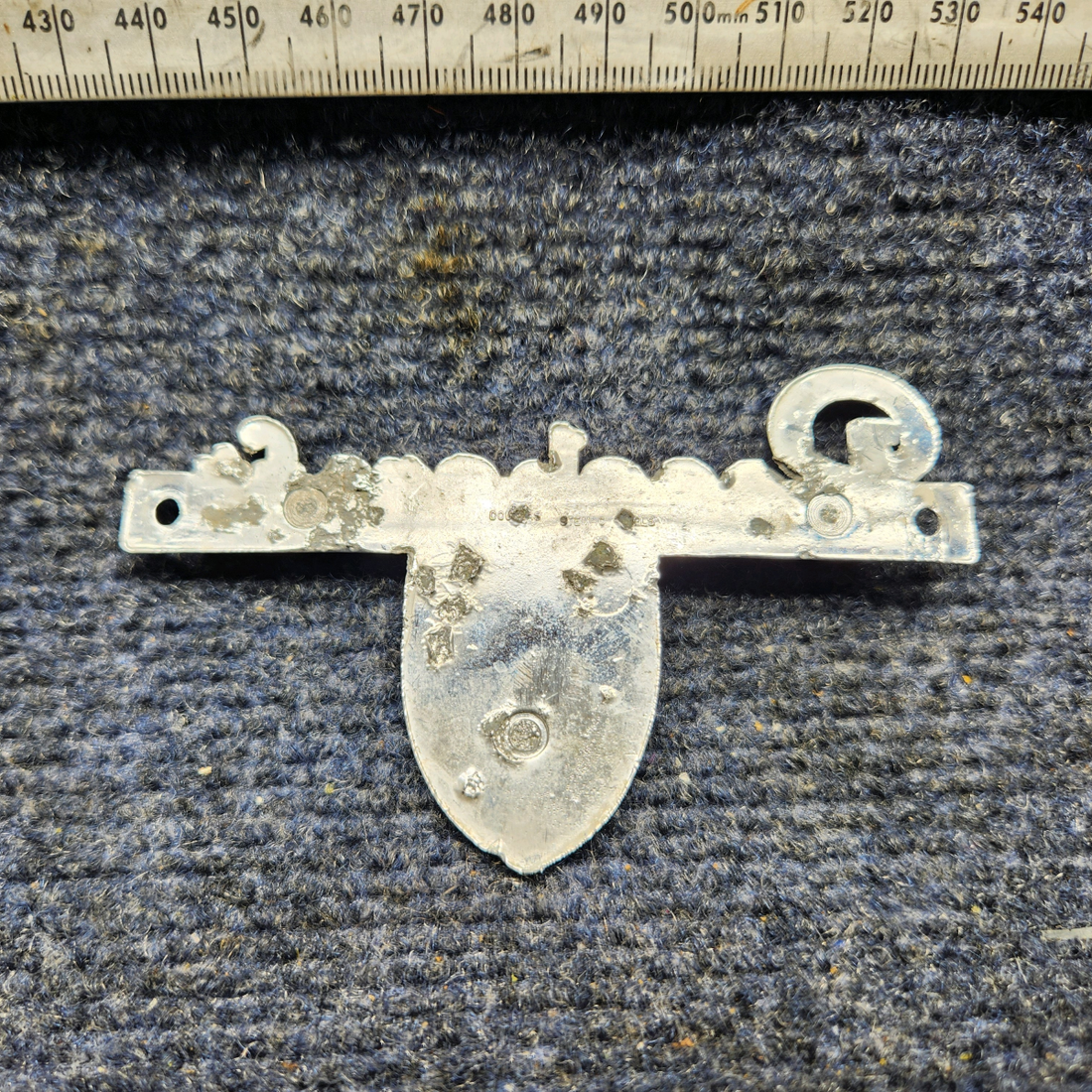Used aircraft parts for sale, 130071 Beechcraft A23A Musketeer Custom III BEECHCRAFT EMBLEM