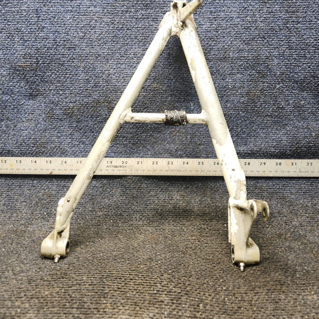 Used aircraft parts for sale, 35-825072 Beechcraft 35-33 Nose Gear V Brace Assembly
