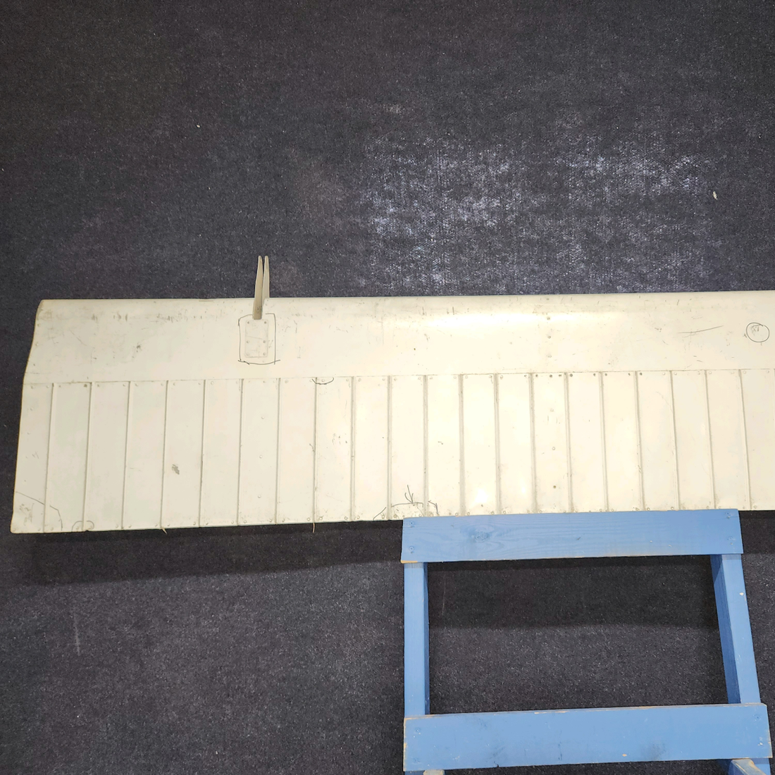 Used aircraft parts for sale, 0523901 Cessna 180A Flap Assembly LH