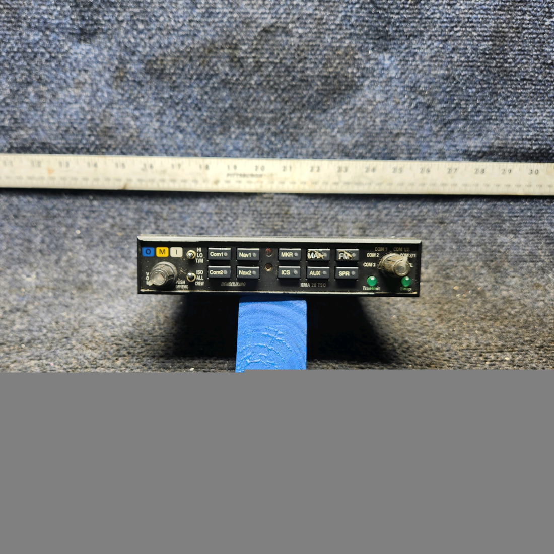 Used aircraft parts for sale, 066-01176-0101 Bendix King KMA-28 Audio Selector