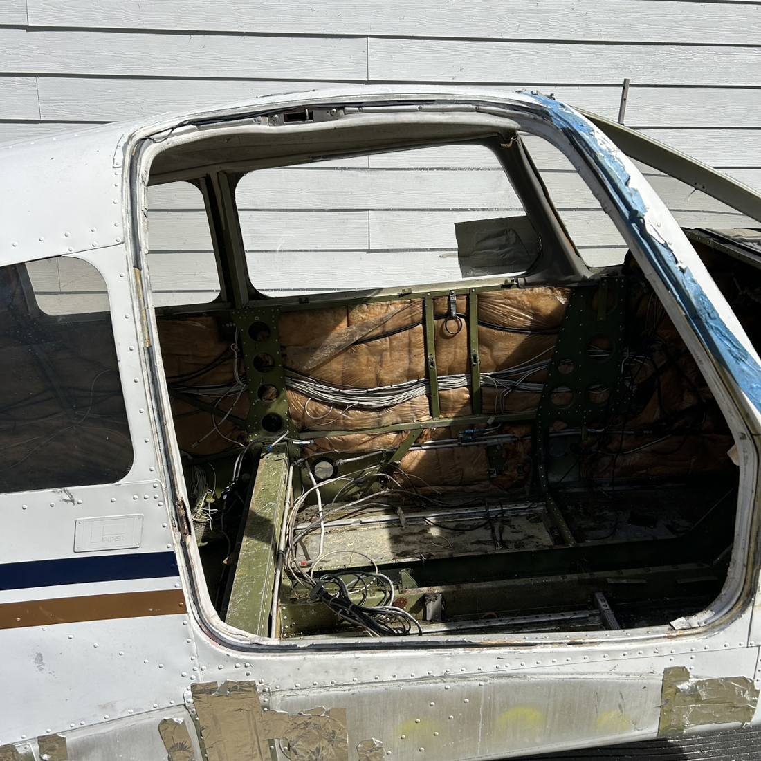 Used aircraft parts for sale, Fuselage PIPER PA28RT-201 FUSELAGE /DATA PLATE AND LOG BOOK