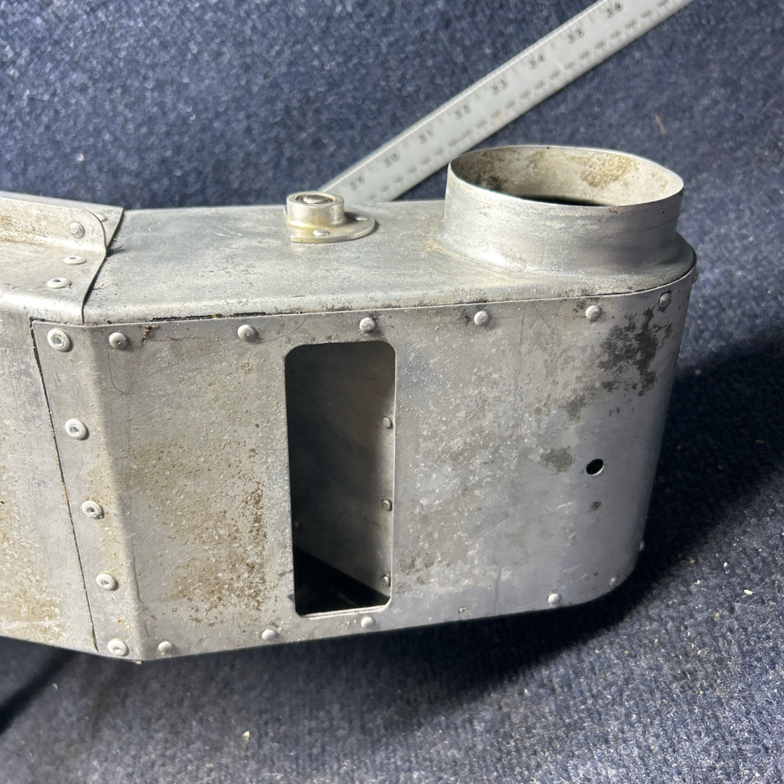 Used aircraft parts for sale, 0550175-1 PIPER- CESSNA-BEECH- MOONEY VARIOS AIR BOX ASSY-CARBURATOR CESSNA 175