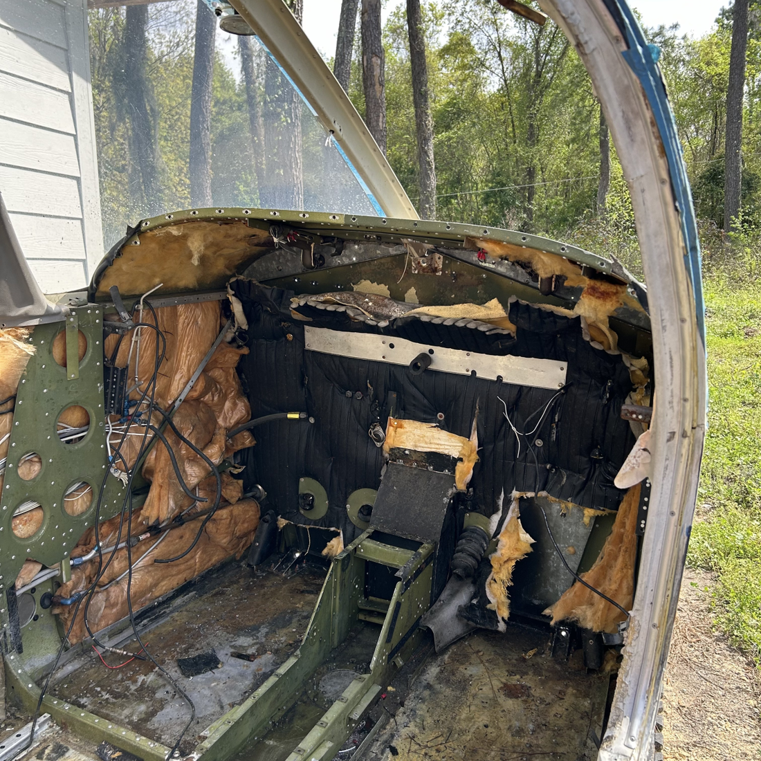 Used aircraft parts for sale, Fuselage PIPER PA28RT-201 FUSELAGE /DATA PLATE AND LOG BOOK