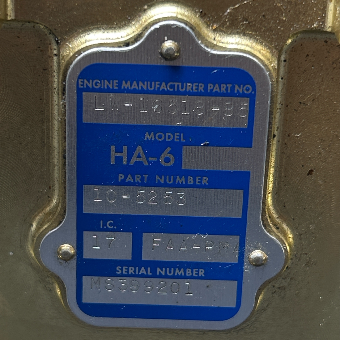 Used aircraft parts for sale, LW-16518-85 PIPER- CESSNA-BEECH- MOONEY VARIOS CARBURATOR ASSY USED BUT LOOKS FACTORY NEW