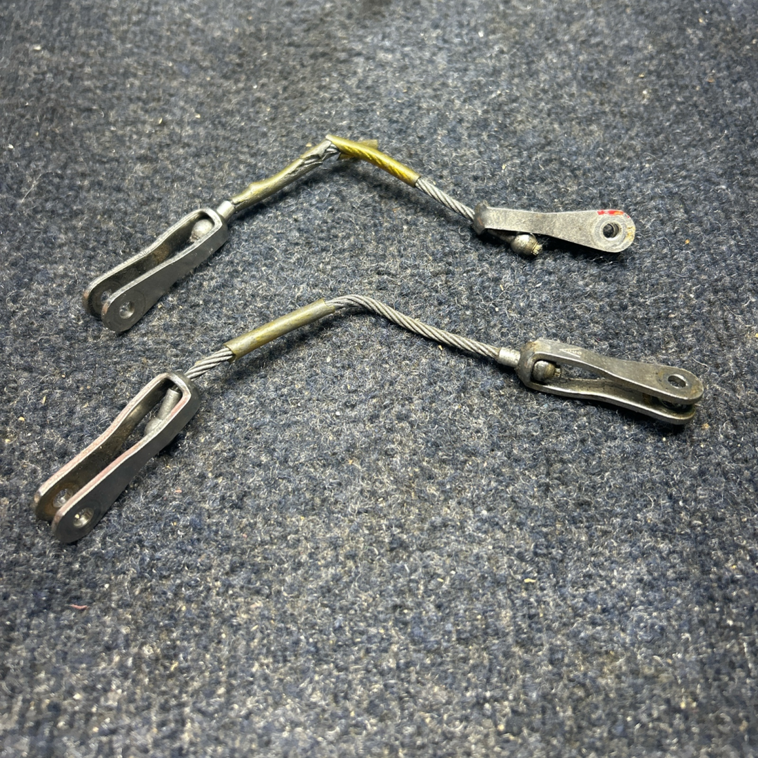 Used aircraft parts for sale, 96908-000 PIPER- CESSNA-BEECH- MOONEY VARIOS ATTACHMENT CABLE ASSY "PRICE PER EACH