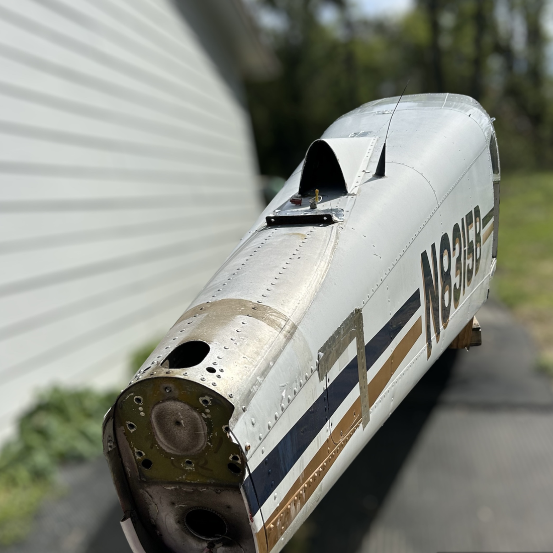 Used aircraft parts for sale, Fuselage PIPER PA28RT-201 FUSELAGE /DATA PLATE AND LOG BOOK