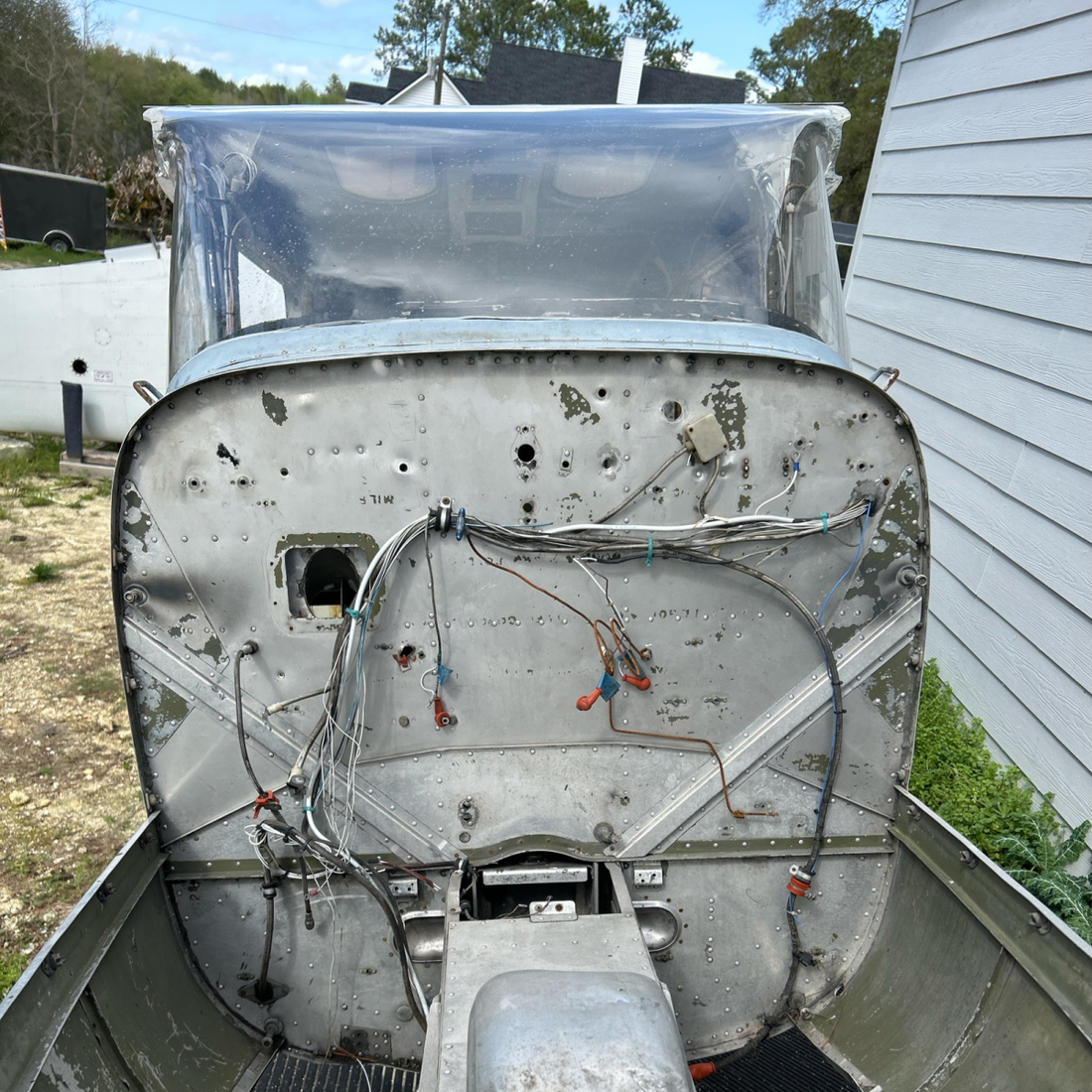 Used aircraft parts for sale, N9795B Cessna 172RG FUSSELAGE -DATA PLATE-LOOK BOOKS S/N 172RG1042