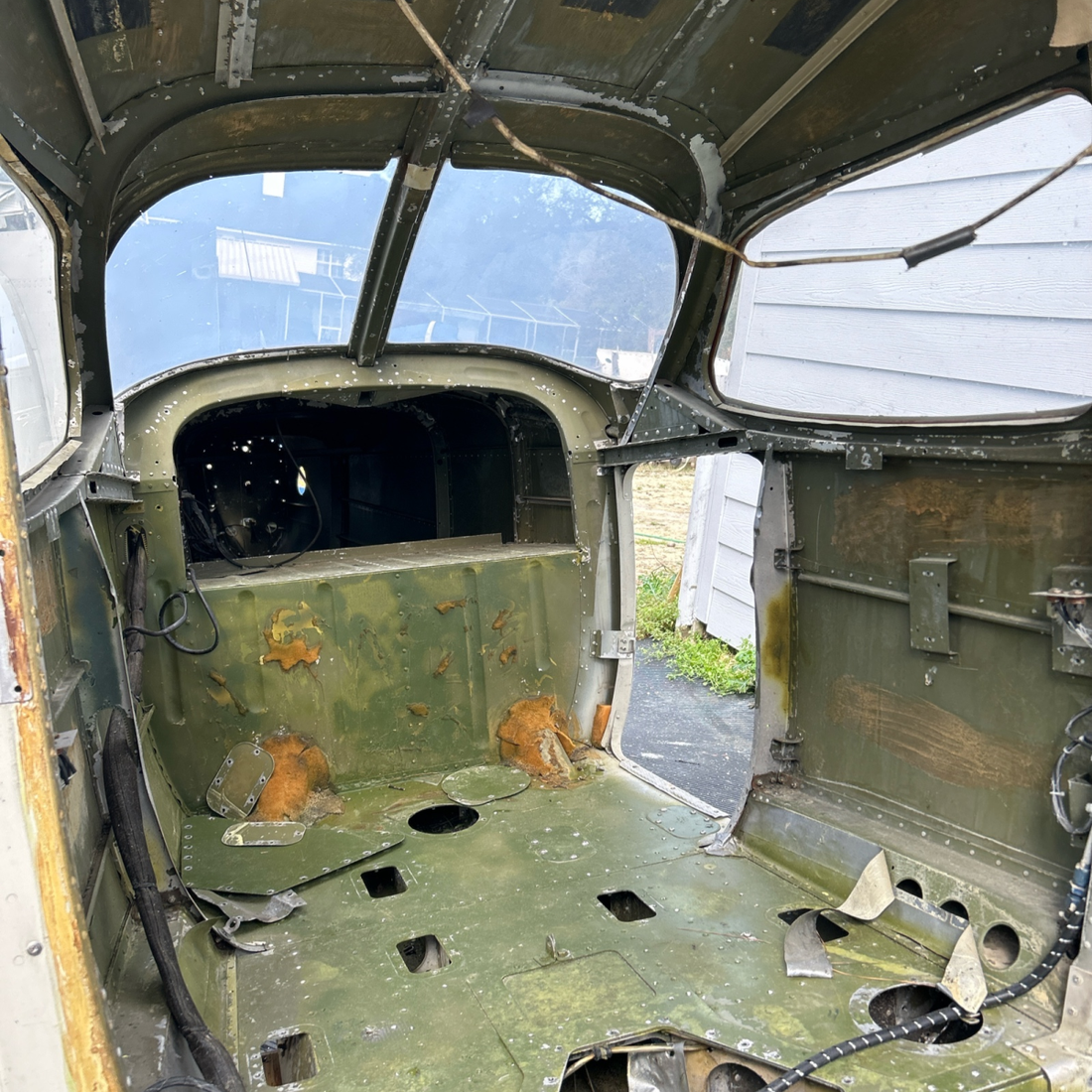 Used aircraft parts for sale, N9795B Cessna 172RG FUSSELAGE -DATA PLATE-LOOK BOOKS S/N 172RG1042