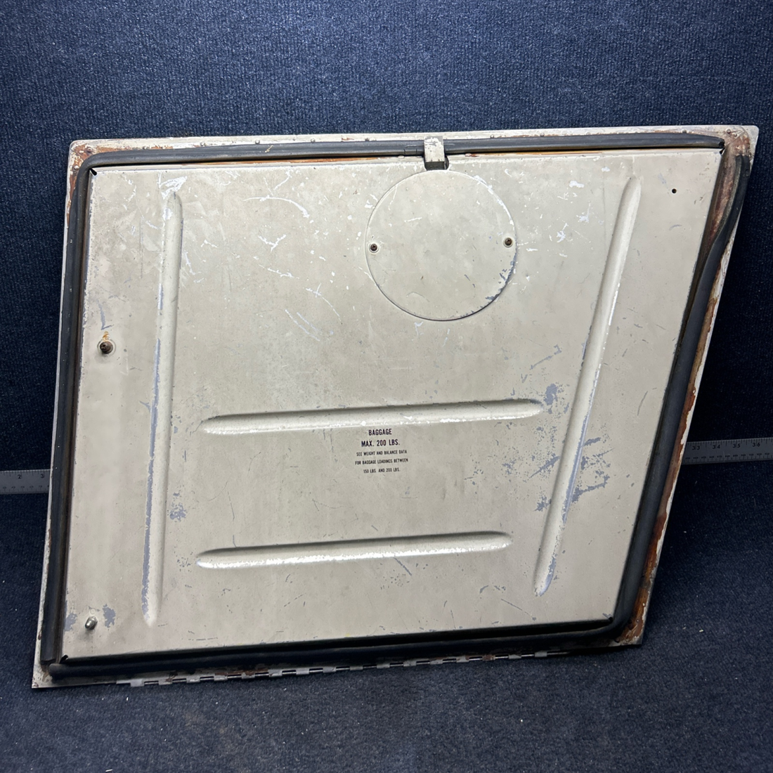 Used aircraft parts for sale, 66793-018 PIPER PA28RT-201 BAGGAGE DOOR ASSY W/ LOCK