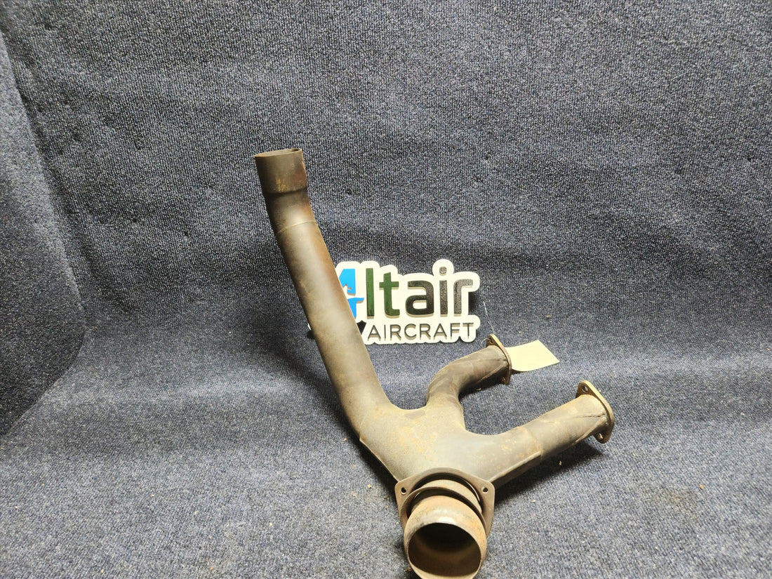 Used aircraft parts for sale 2454000-4, 2454000-11, 2454000-12, 2454000-13 C172RG Exhaust Collector Crossover