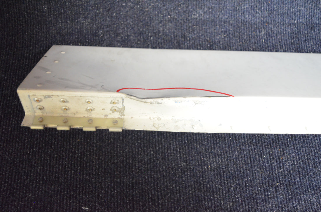 Used aircraft parts for sale 63585-001 Piper Trim Tab Stabilator LH